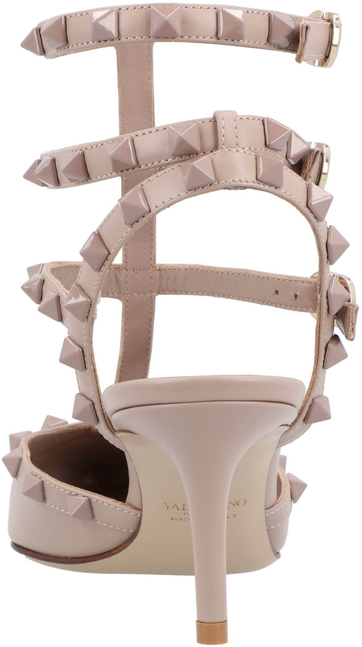 Valentino Rockstud' Pumps Beige Roze