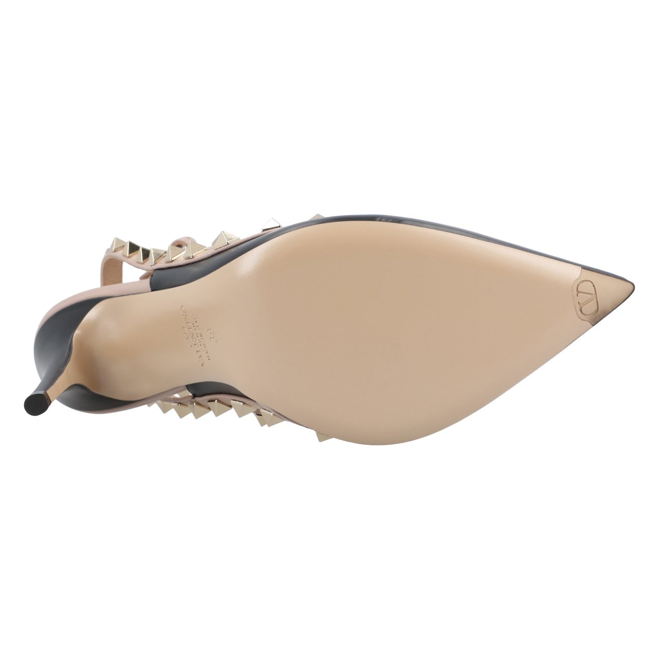 Valentino Rockstud Pumps Black Roze