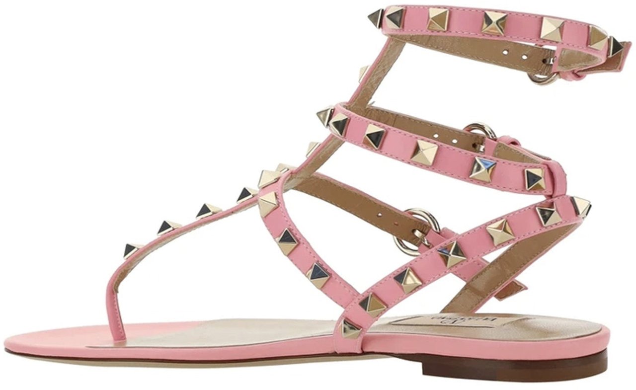 Valentino Valentino Garavani Rockstud Flip-Flop Sandals Roze