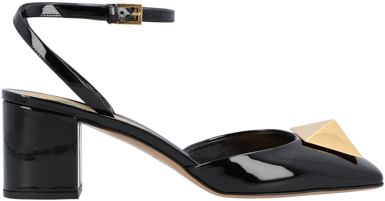 Valentino One Stud Pump Black Zwart