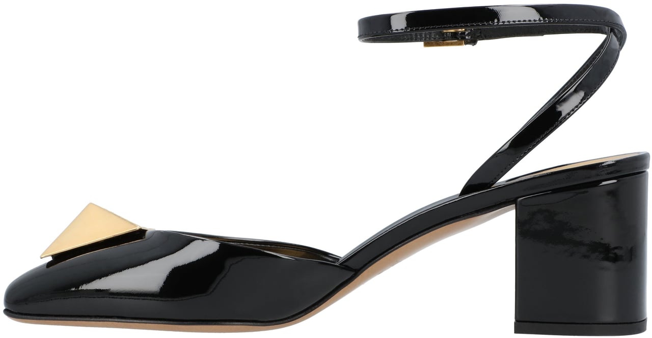 Valentino One Stud Pump Black Zwart