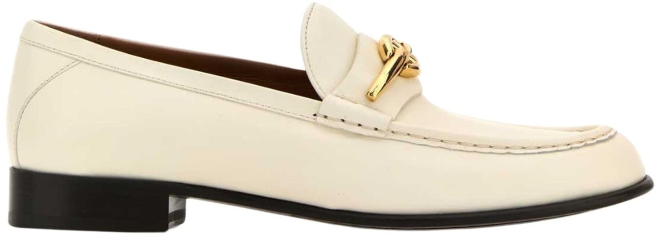 Valentino Valentino Garavani Vlogo The Blond Edition Leather Loafers Wit