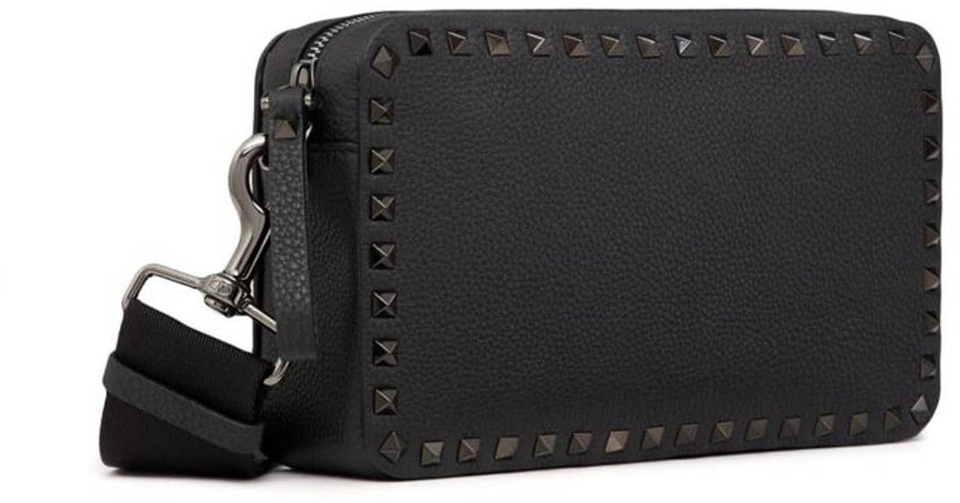 Valentino Valentino Garavani Rockstud shoulder bag Zwart