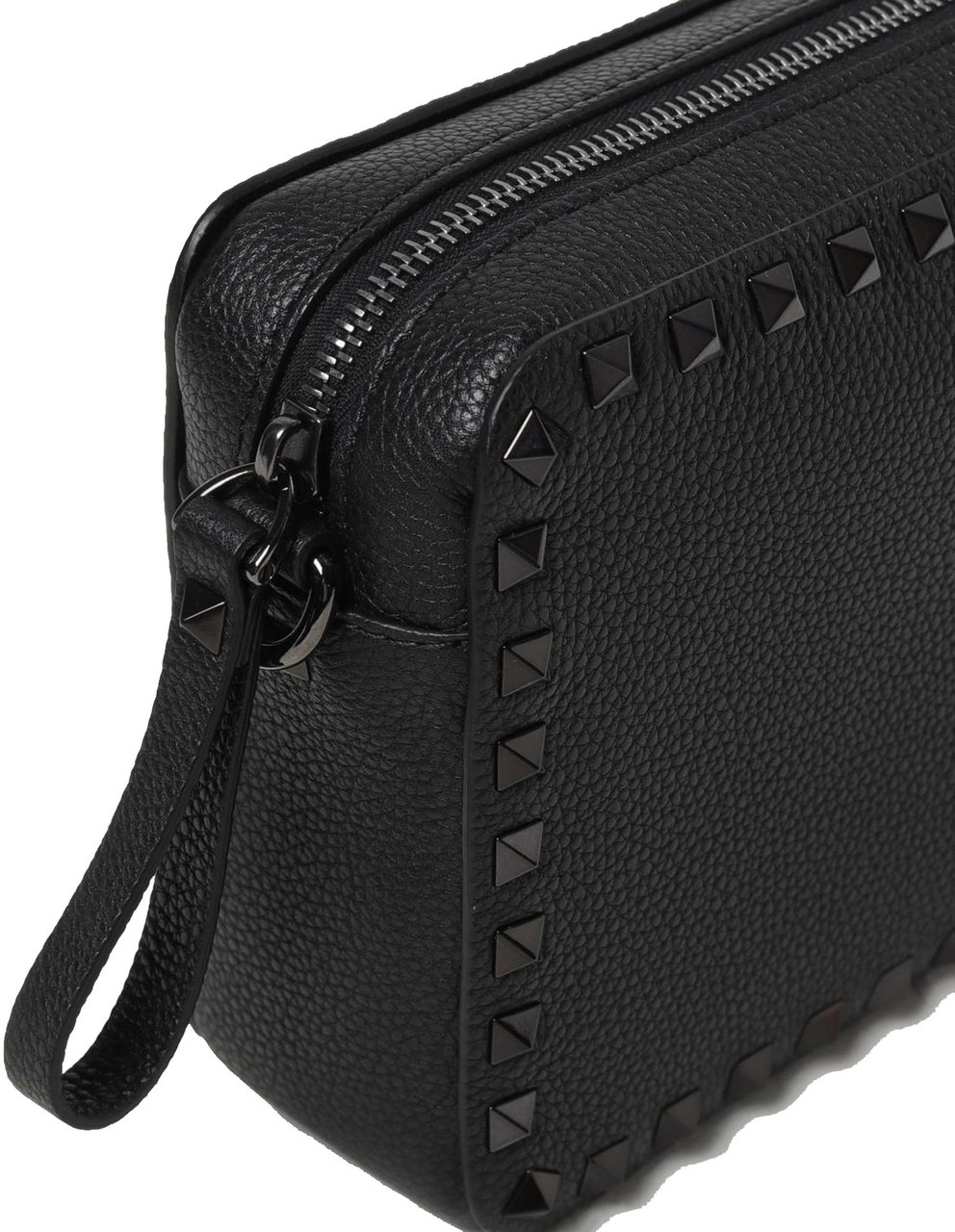 Valentino Valentino Garavani Rockstud shoulder bag Zwart