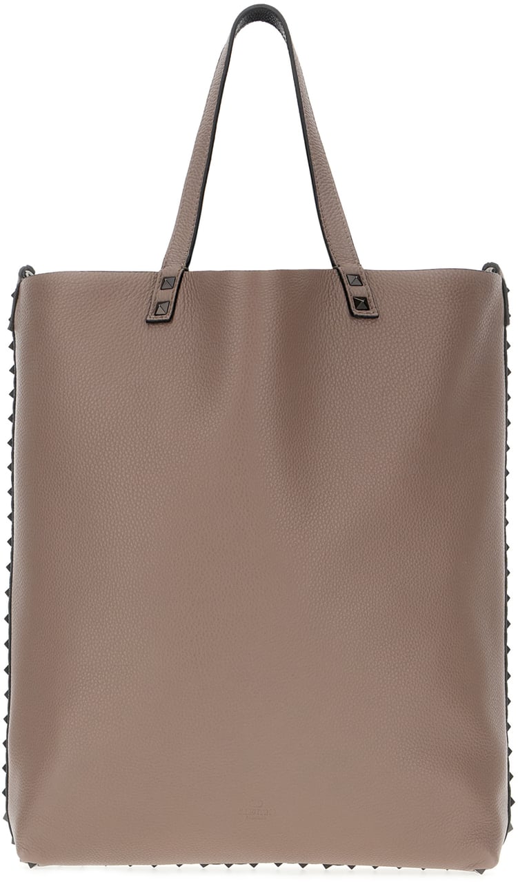 Valentino Valentino Antiqued pink leather handbag Roze