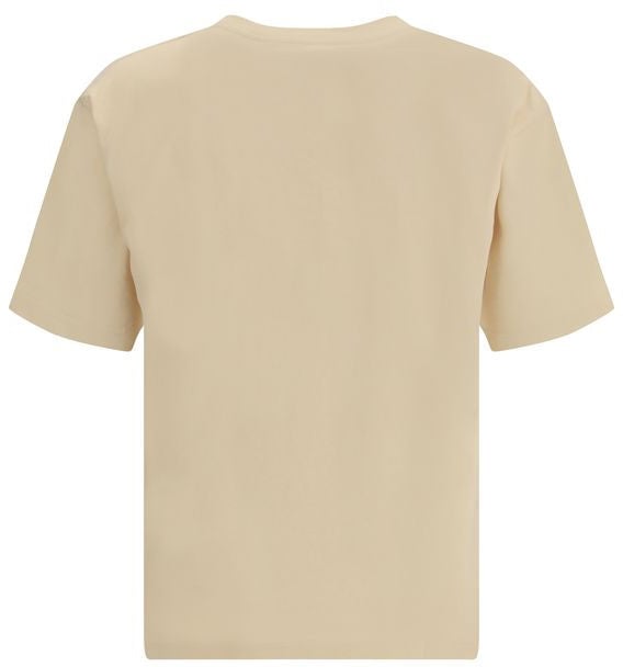 Valentino Valentino Beige Cotton T-Shirt Beige
