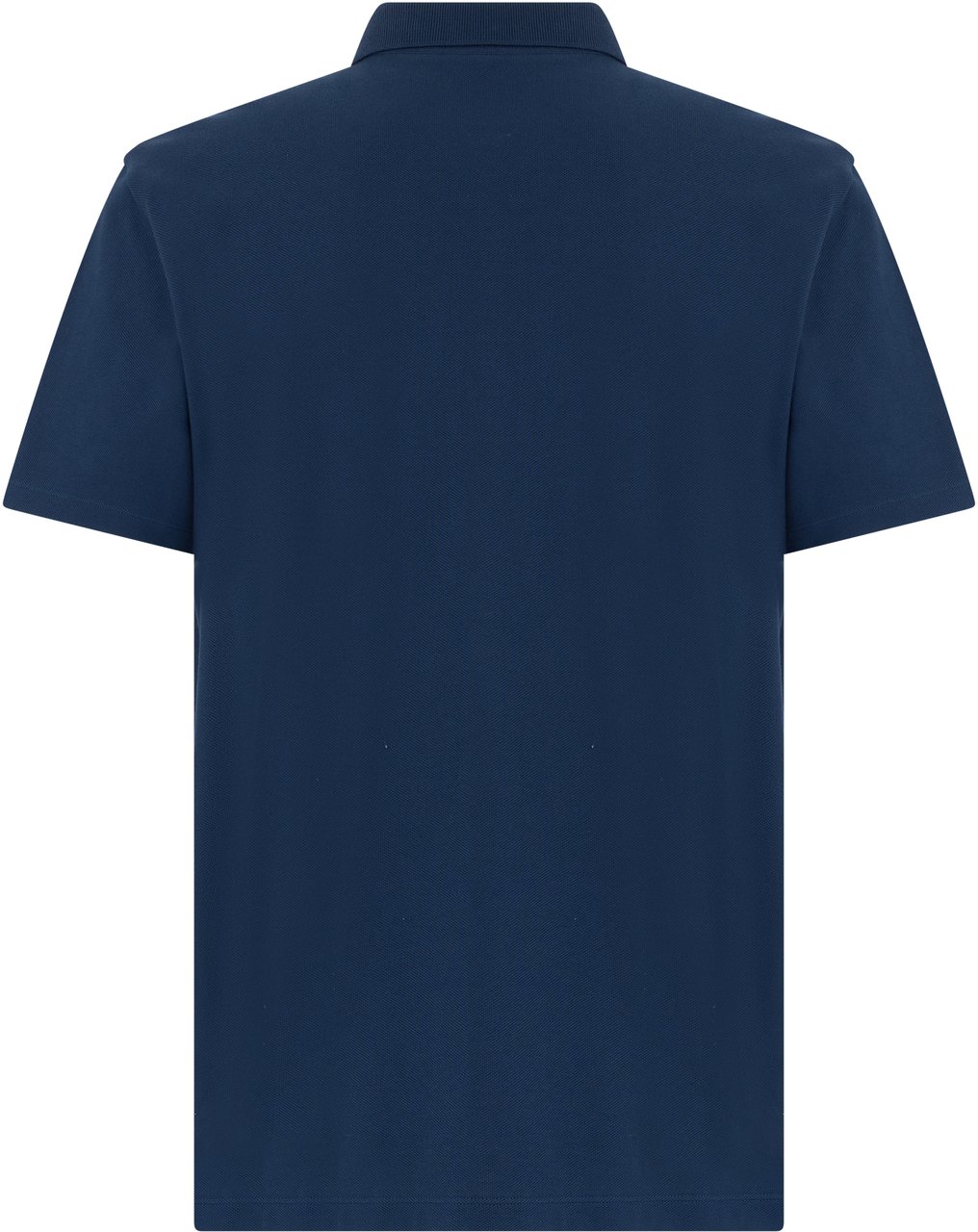 Valentino Pique cotton polo with VGold Blauw