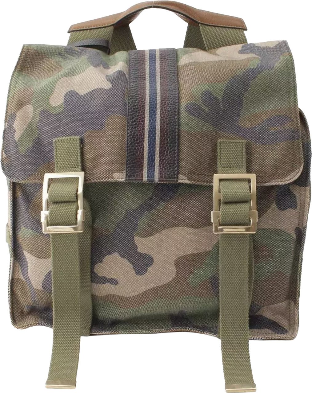 Valentino Valentino Military Canvas Backpack Groen