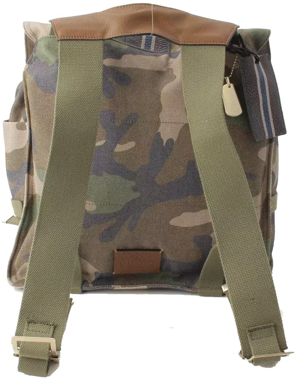 Valentino Valentino Military Canvas Backpack Groen