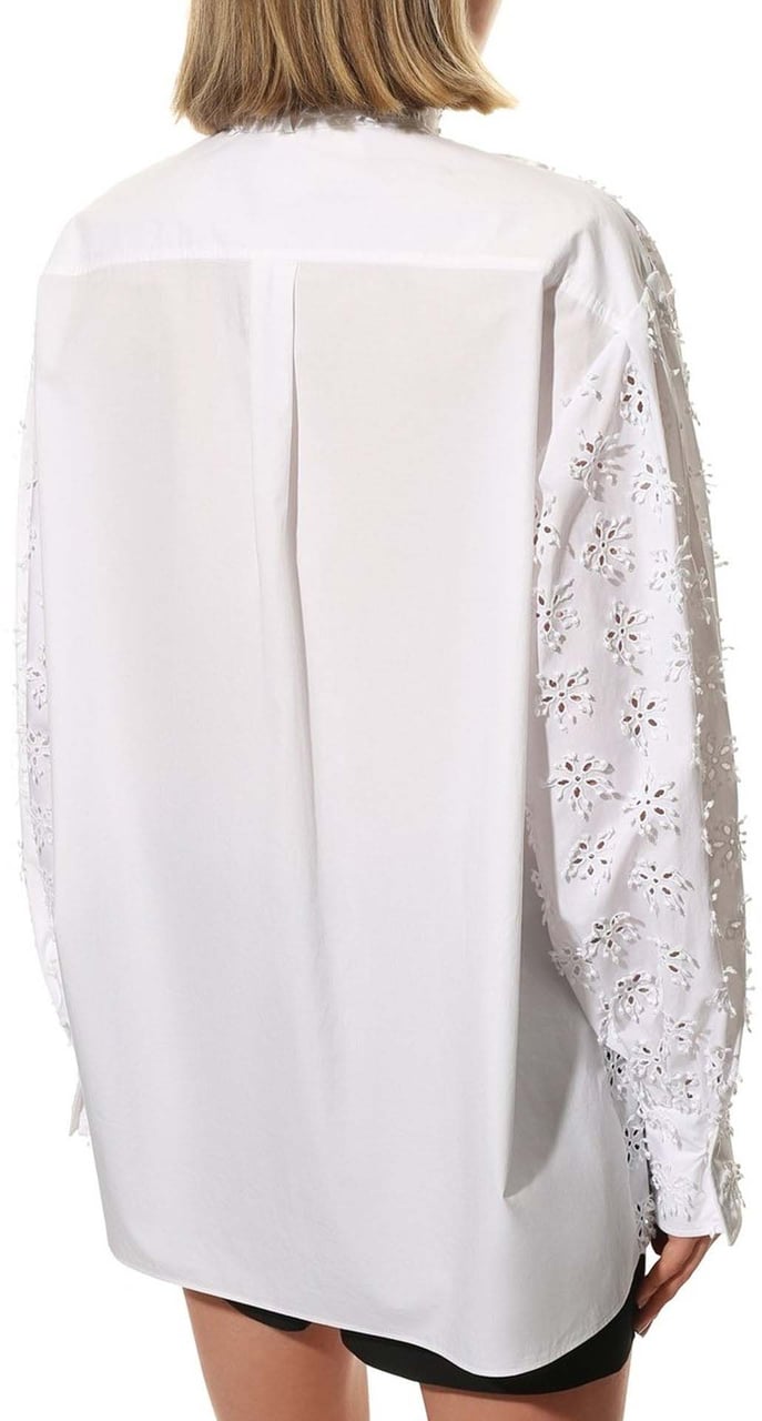 Valentino Valentino Cotton Shirt Wit