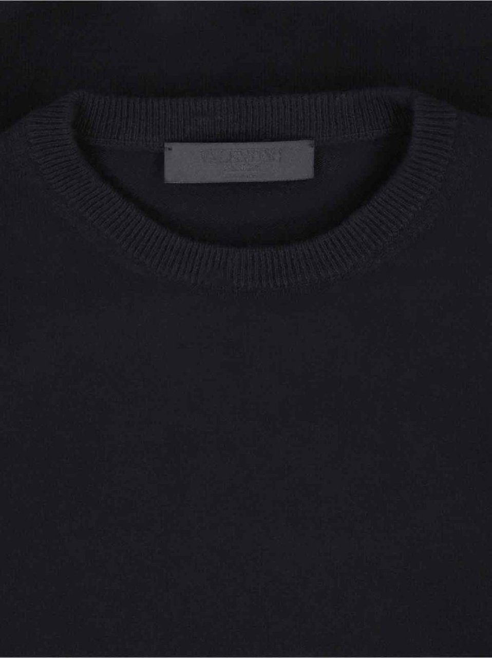Valentino Ruffle Sweater – Black Zwart