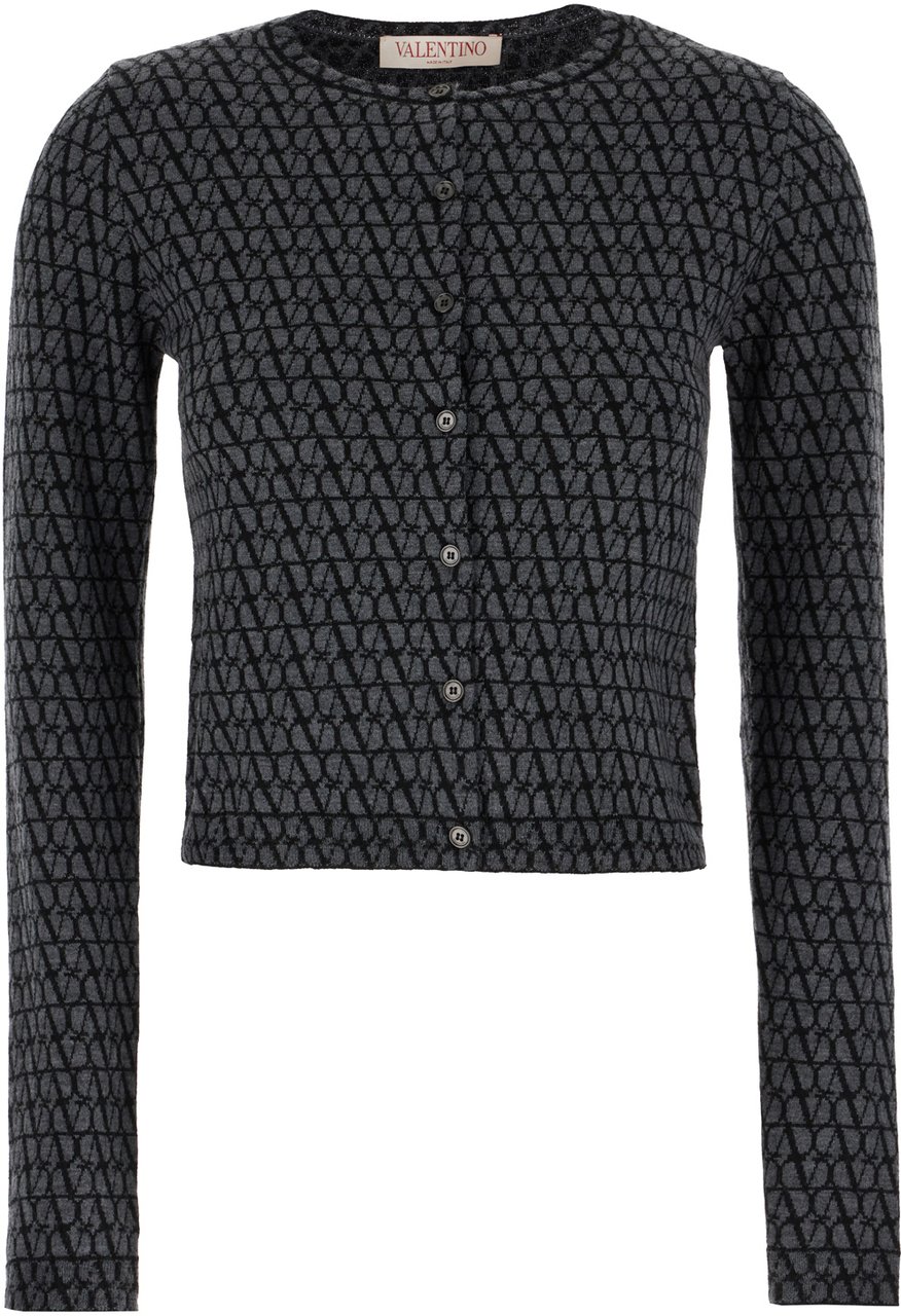 Valentino Valentino Embroidered wool cardigan Divers