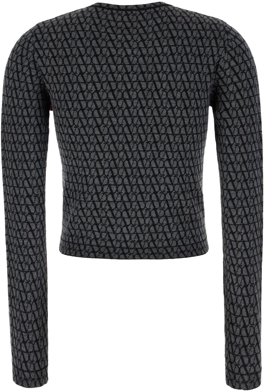Valentino Valentino Embroidered wool cardigan Divers