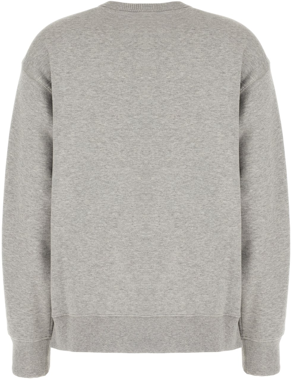 Valentino Valentino Grey cotton blend oversize sweatshirt Grijs
