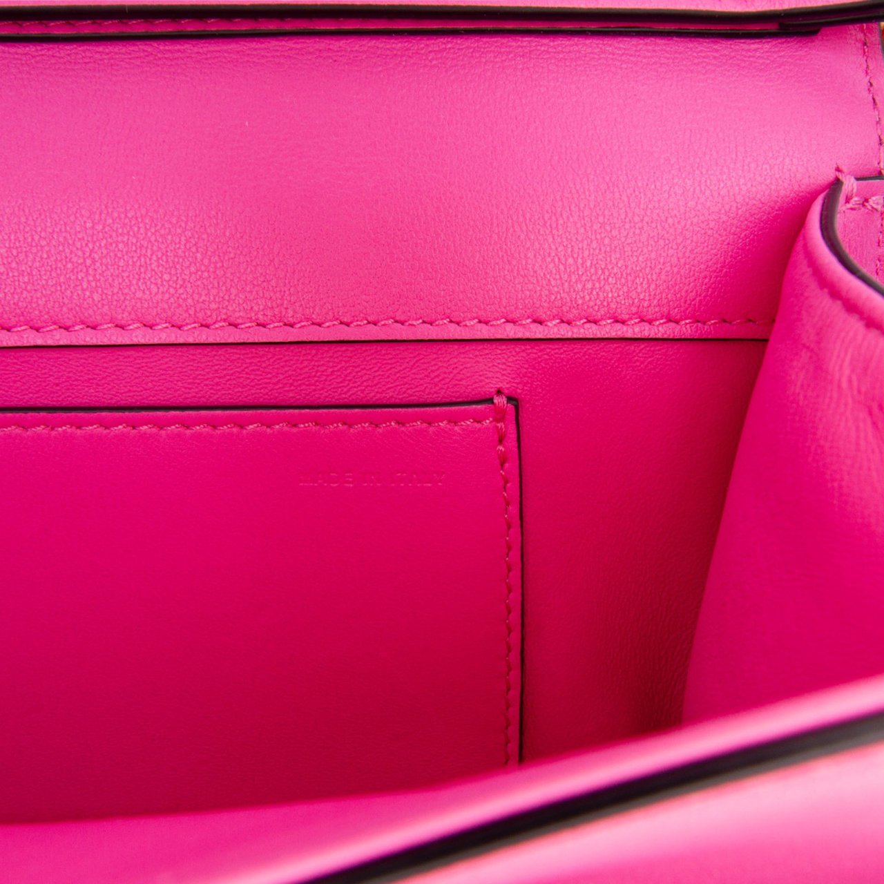 Valentino Medium Calfskin VLogo Loco Satchel Roze