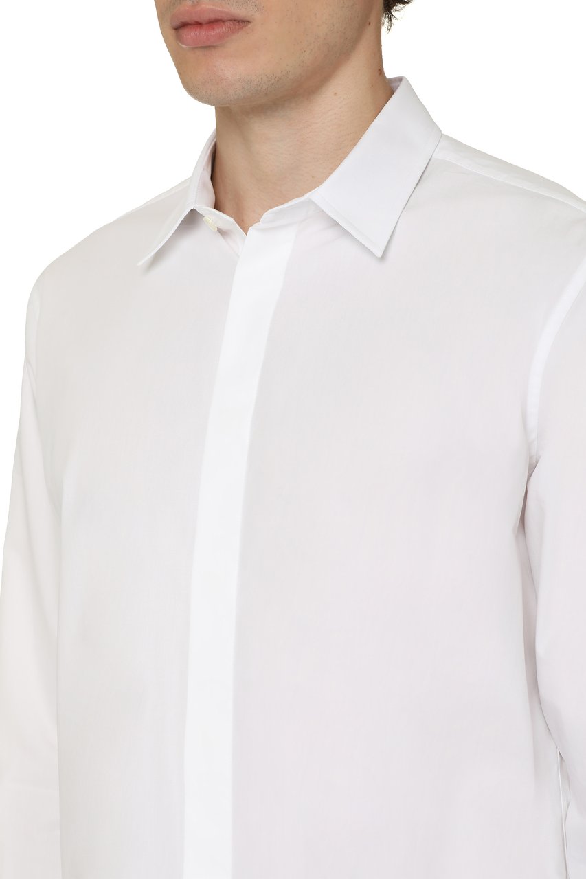 Valentino Cotton poplin shirt Wit