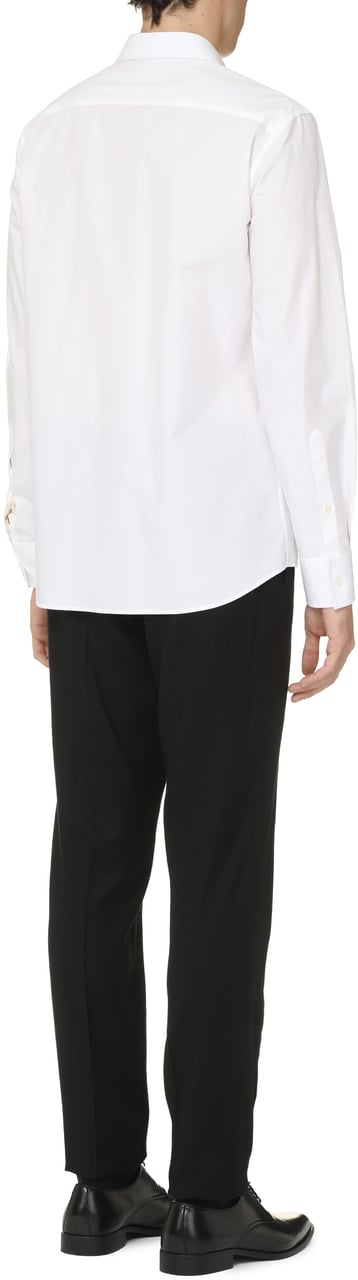 Valentino Cotton poplin shirt Wit