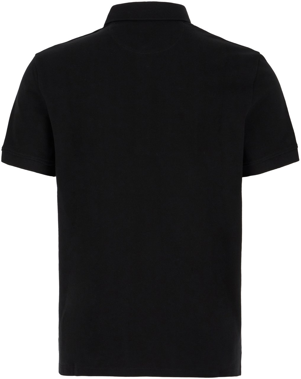 Valentino Valentino Black piquet polo shirt Zwart