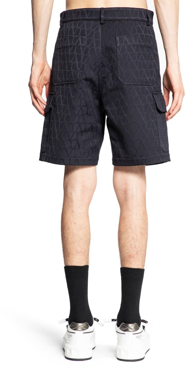 Valentino Valentino Garavani Toile Iconographe shorts Blauw