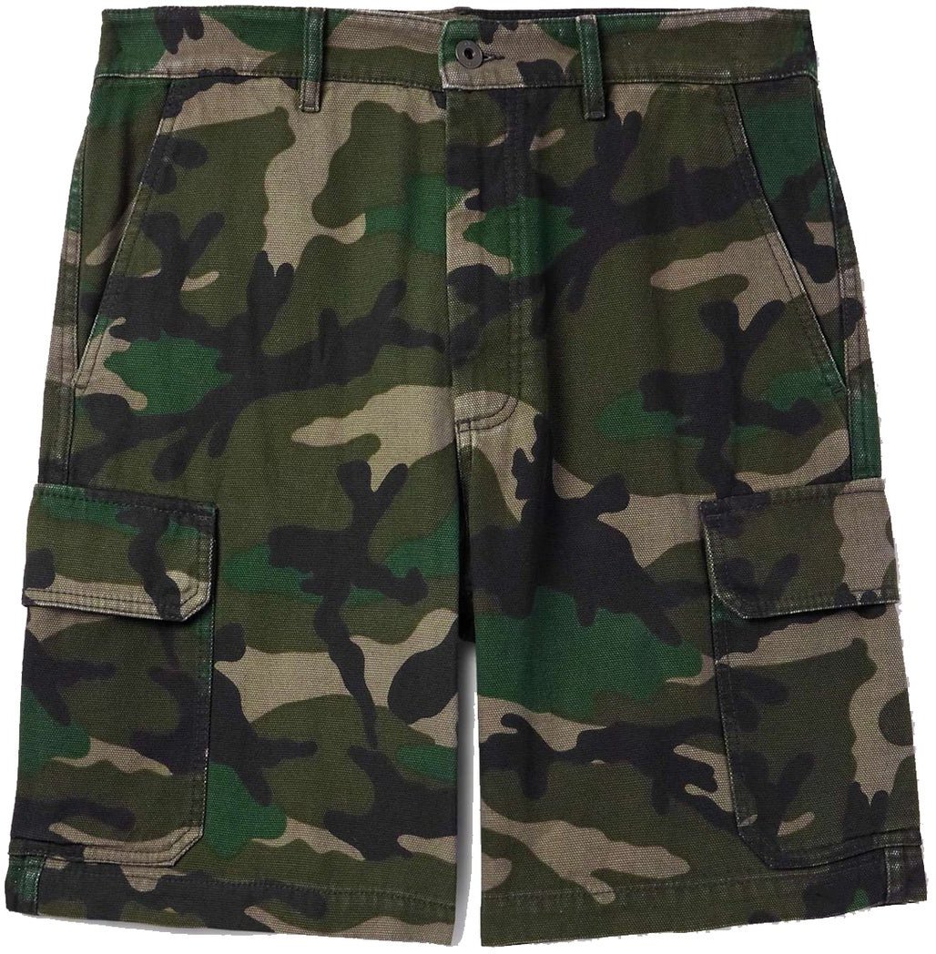 Valentino Valentino Camouflage Cargo Shorts Groen