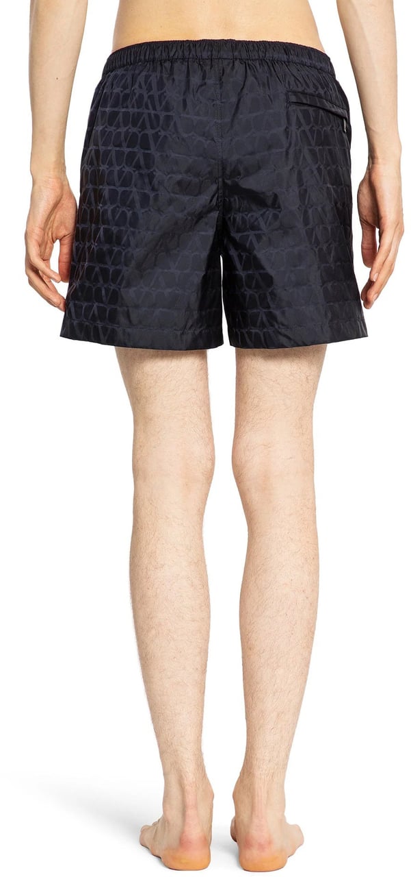 Valentino Valentino Garavani Toile Iconographe Swim Shorts Blauw