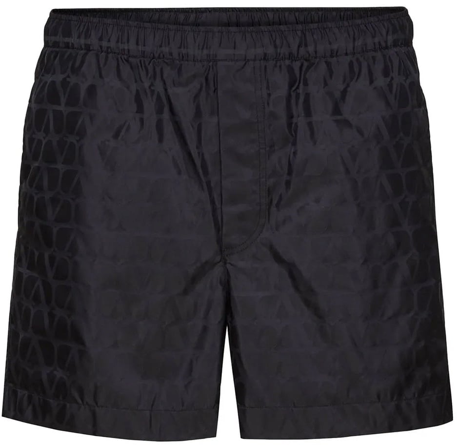 Valentino Valentino Garavani Toile Iconographe Swim Shorts Blauw