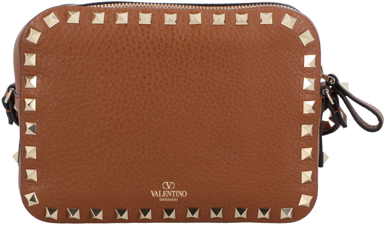 Valentino Rockstud Shoulder Bag Bruin