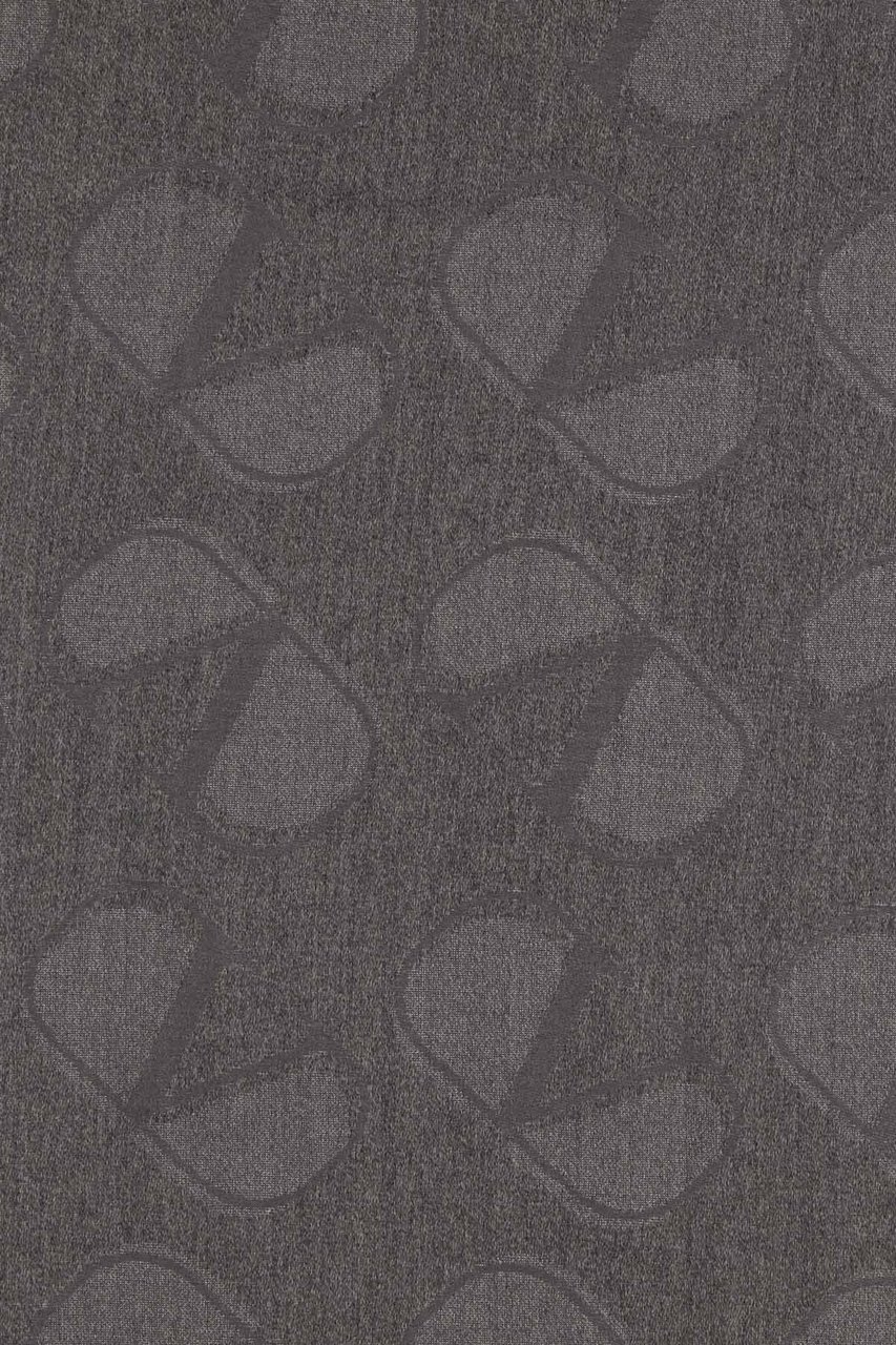Valentino Valentino Dark grey wool blend scarf Grijs