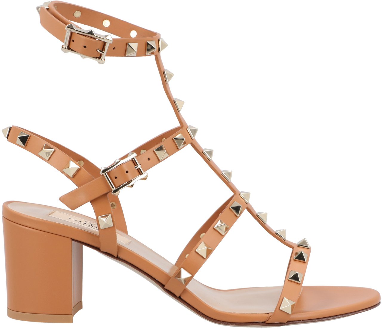 Valentino Rockstud Sandals Bruin