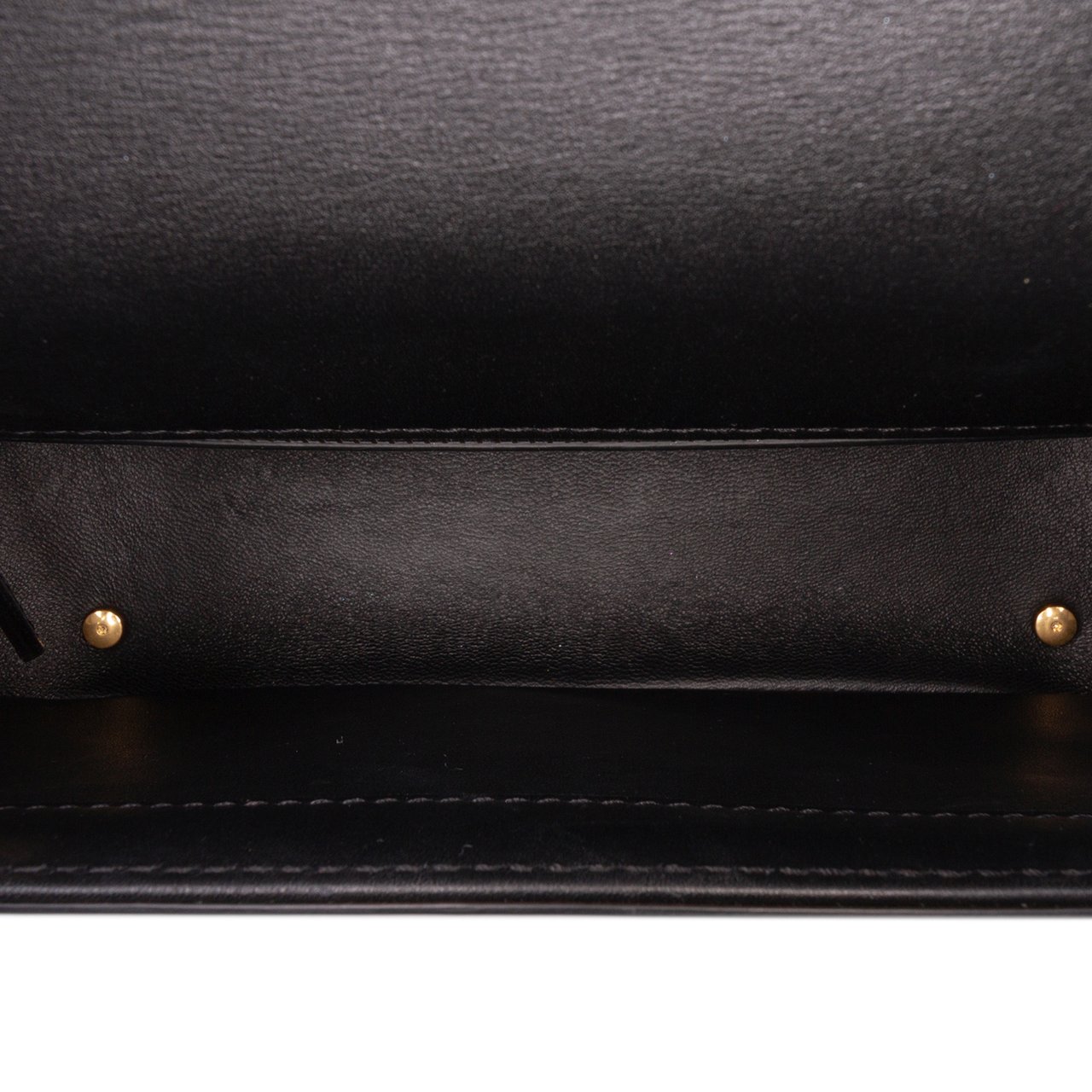 Valentino Medium Leather Vlogo Chain Shoulder Bag Zwart