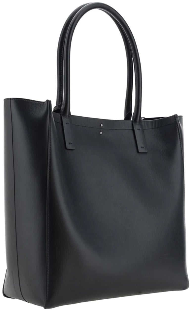Valentino Valentino Garavani Vlogo Locker Medium Tote Bag Zwart