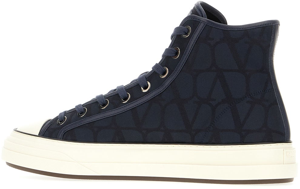 Valentino Valentino Embroidered fabric sneakers Divers