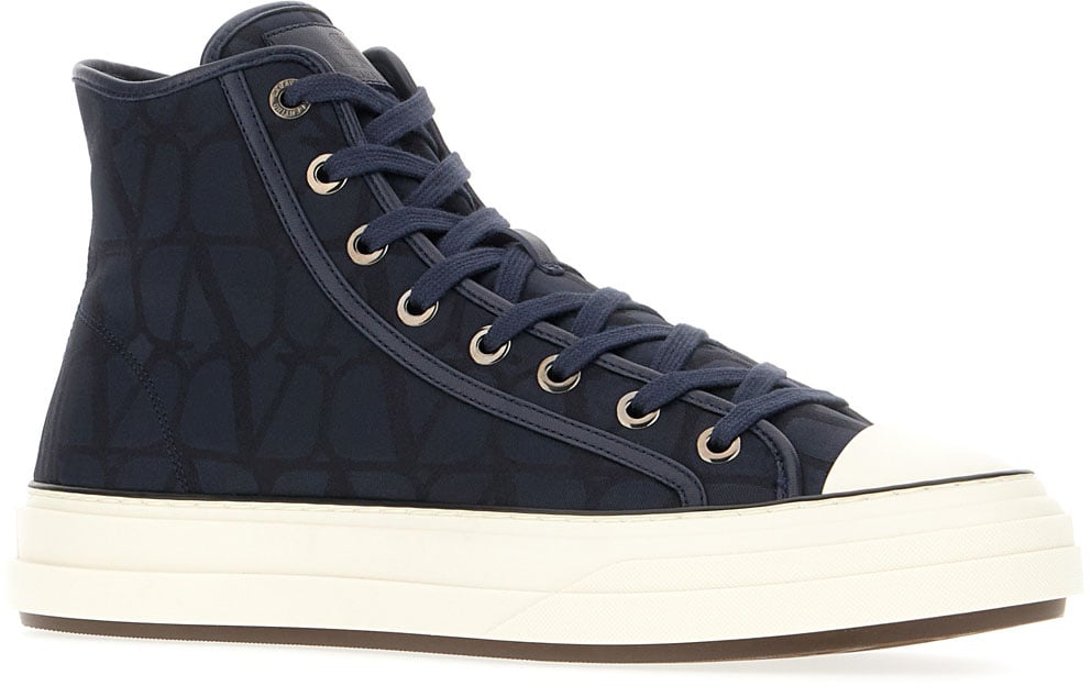 Valentino Valentino Embroidered fabric sneakers Divers