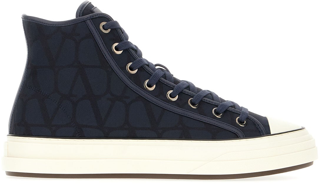 Valentino Valentino Embroidered fabric sneakers Divers