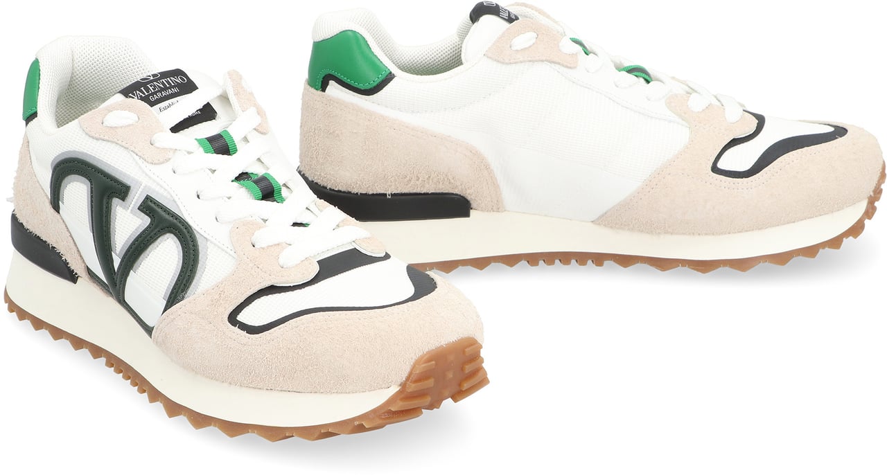 Valentino Vlogo Pace Low-top sneakers Groen