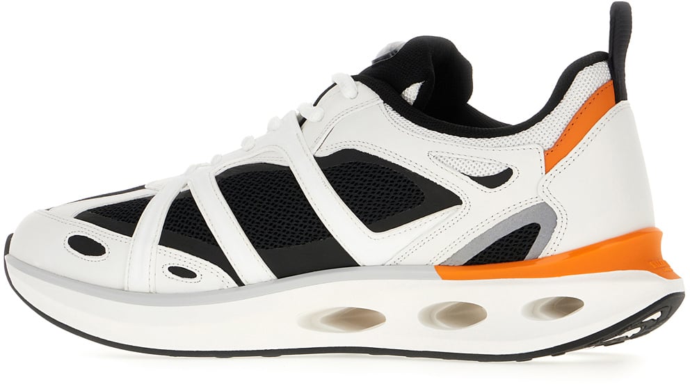 Valentino Valentino Multicolor leather and fabric VLogo EasyJog sneakers Divers