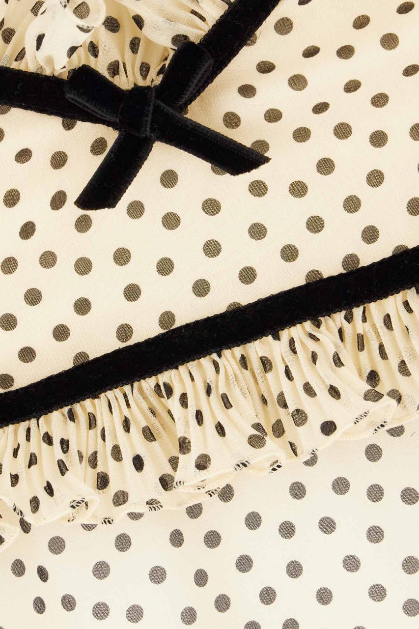 Valentino Valentino Printed silk top Divers