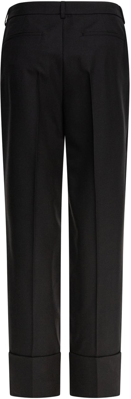 Valentino Wool tailored pants Zwart