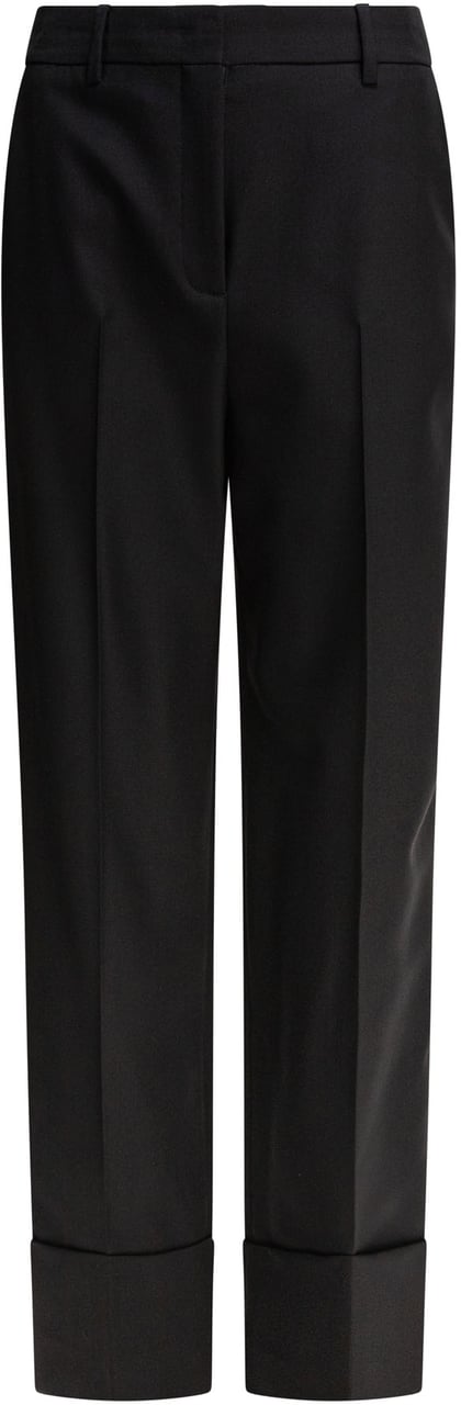 Valentino Wool tailored pants Zwart