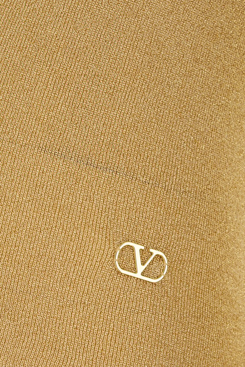 Valentino Valentino Gold lurex sweater Goud