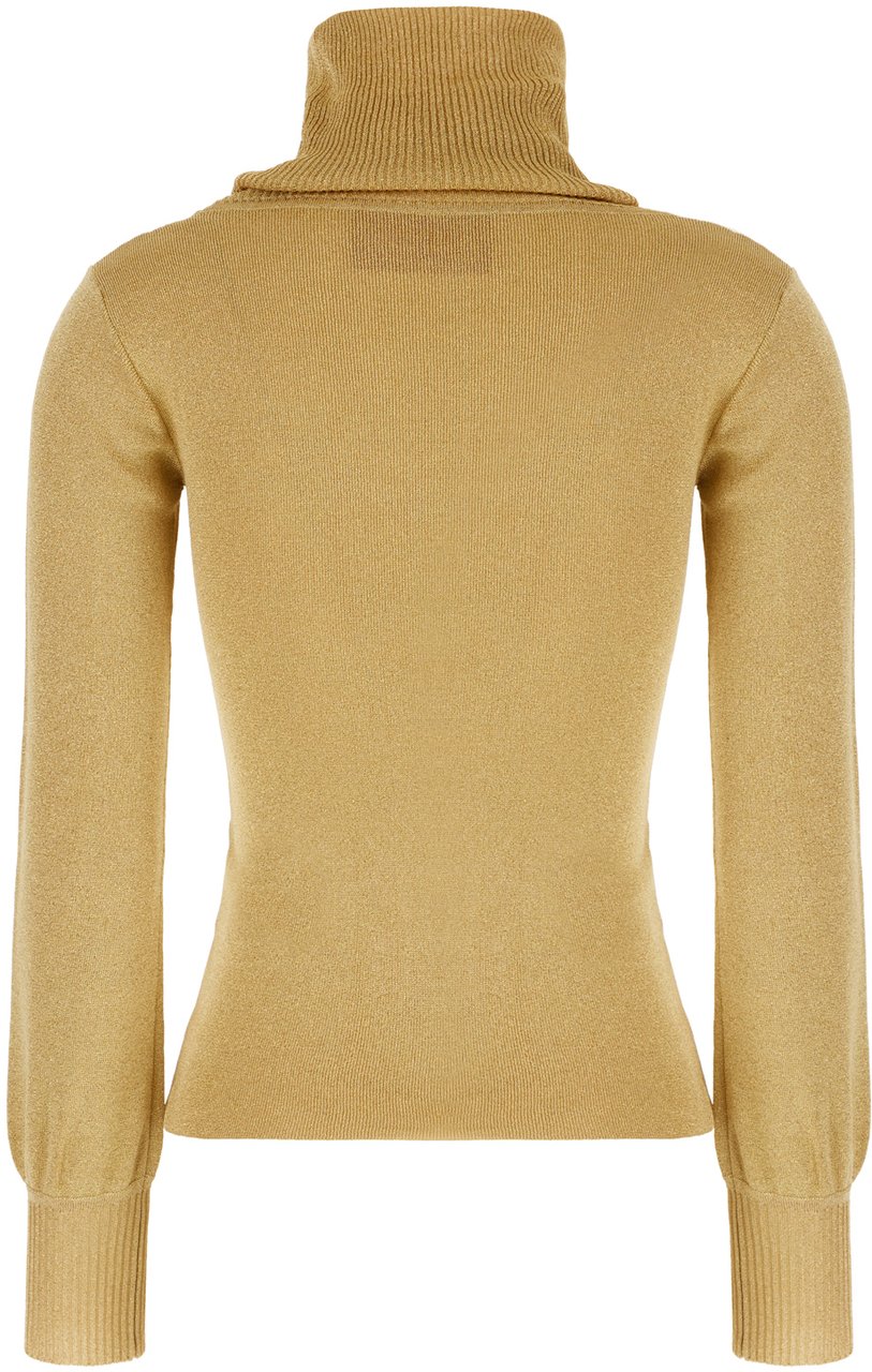 Valentino Valentino Gold lurex sweater Goud