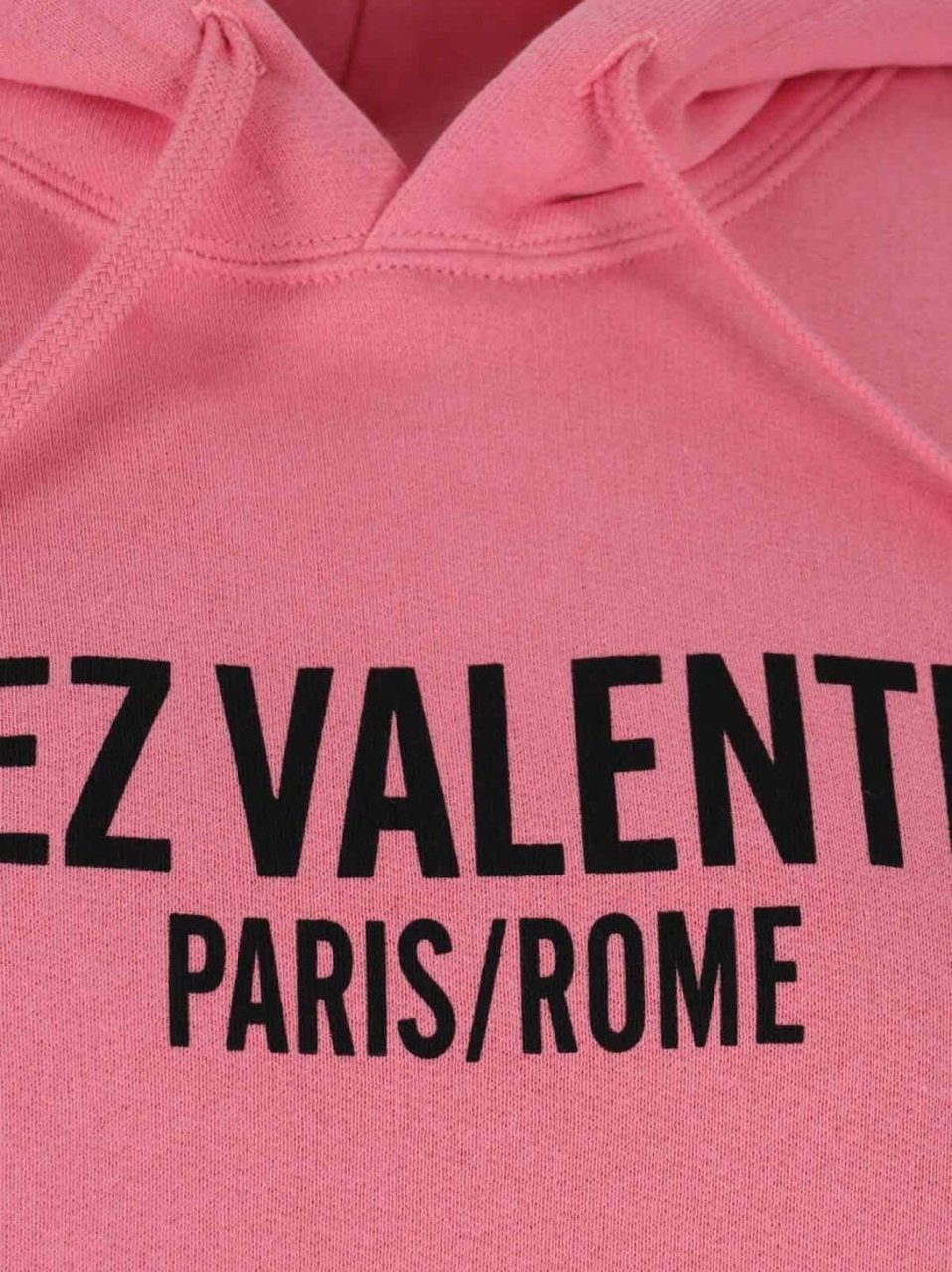 Valentino Logo Hoodie – Pink Roze