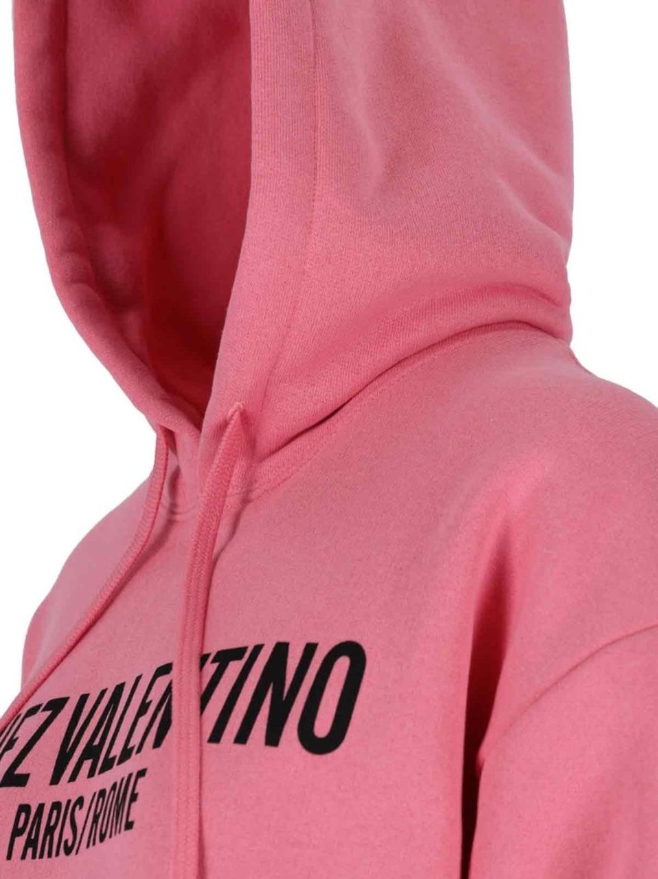 Valentino Logo Hoodie – Pink Roze