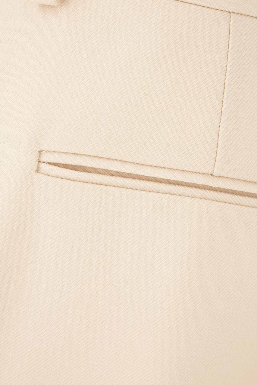Valentino Valentino Sand wool pants Neutraal