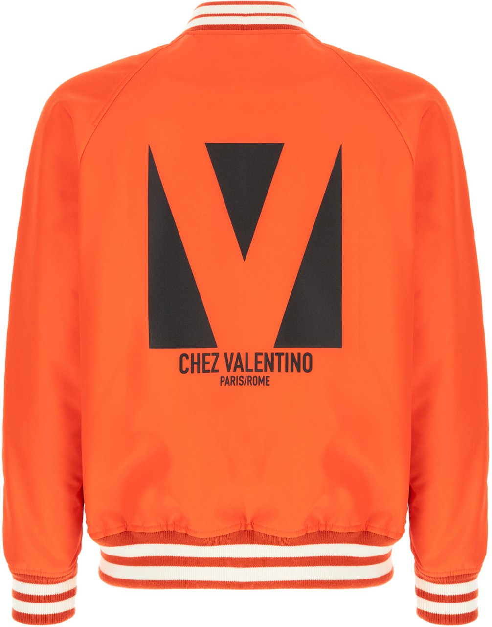Valentino Valentino Fluo orange nylon padded bomber jacket Divers