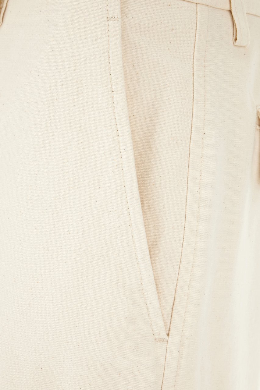 Valentino Valentino Sand cotton bermuda shorts Neutraal