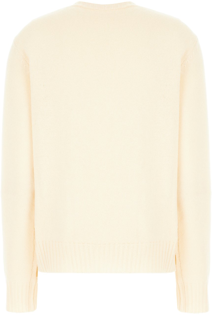 Valentino Valentino Cream wool sweater Geel