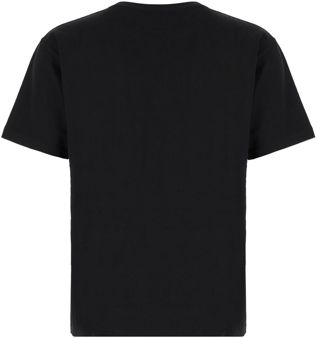Valentino Valentino Black cotton t-shirt Zwart