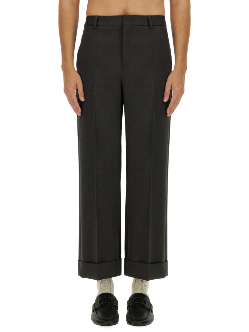 Valentino Grain De Poudre Pants Zwart