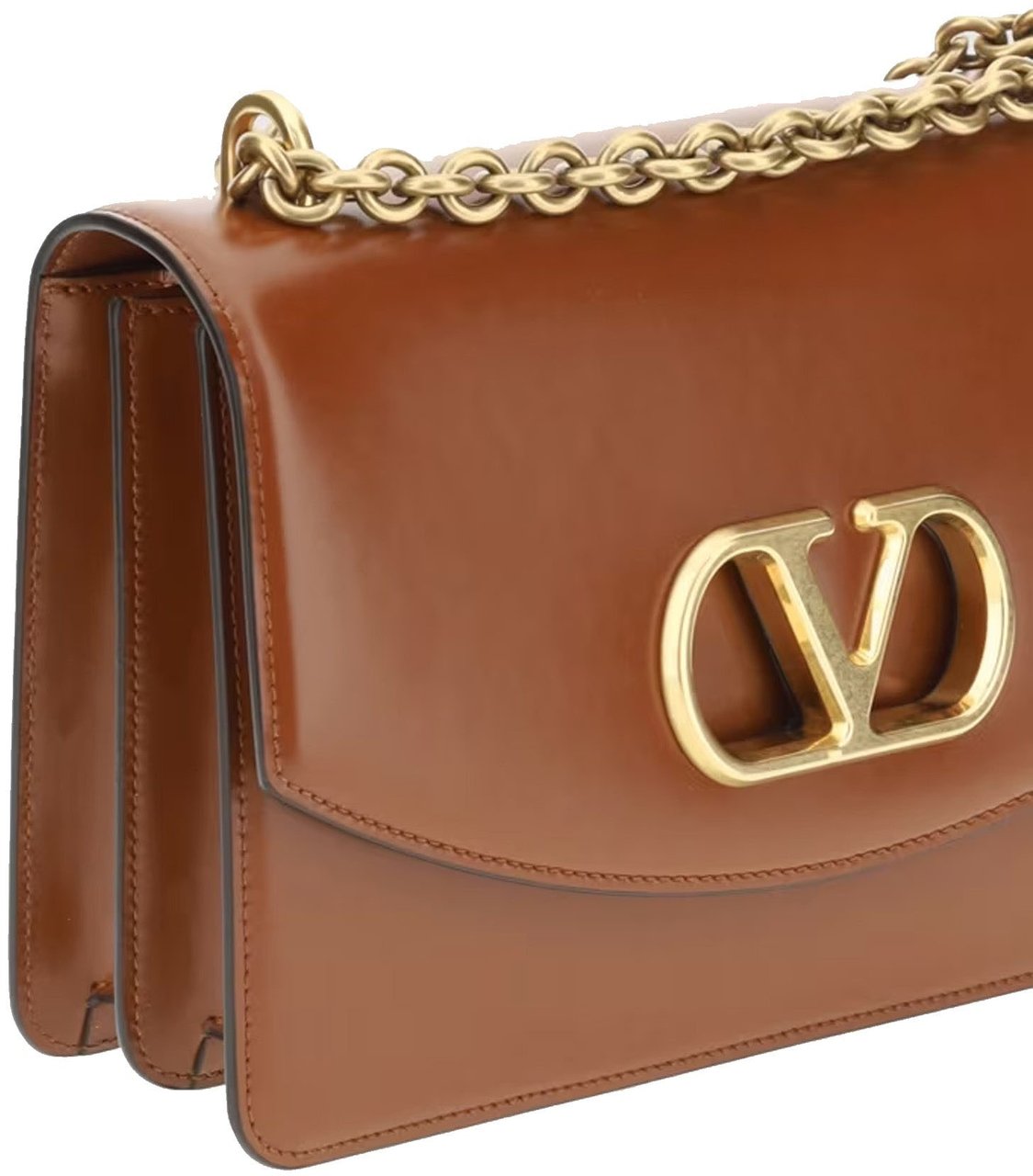Valentino P107- Valentino Garavani Shoulder bag Bruin
